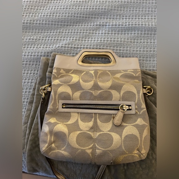 Vintage Coach Signature shoulder bag - Picture 3 of 5